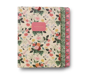 Set of 3 Dahlia Stitched Notebook Set
