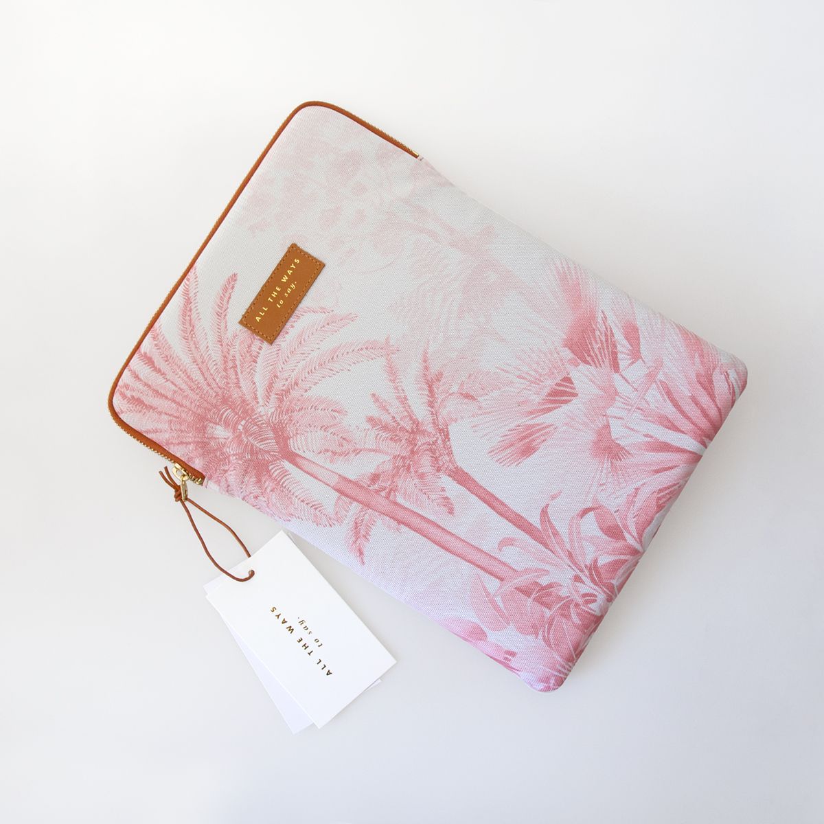 Pink Forest laptopfodral 13" - 3