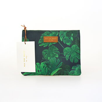 Monstera liten väska