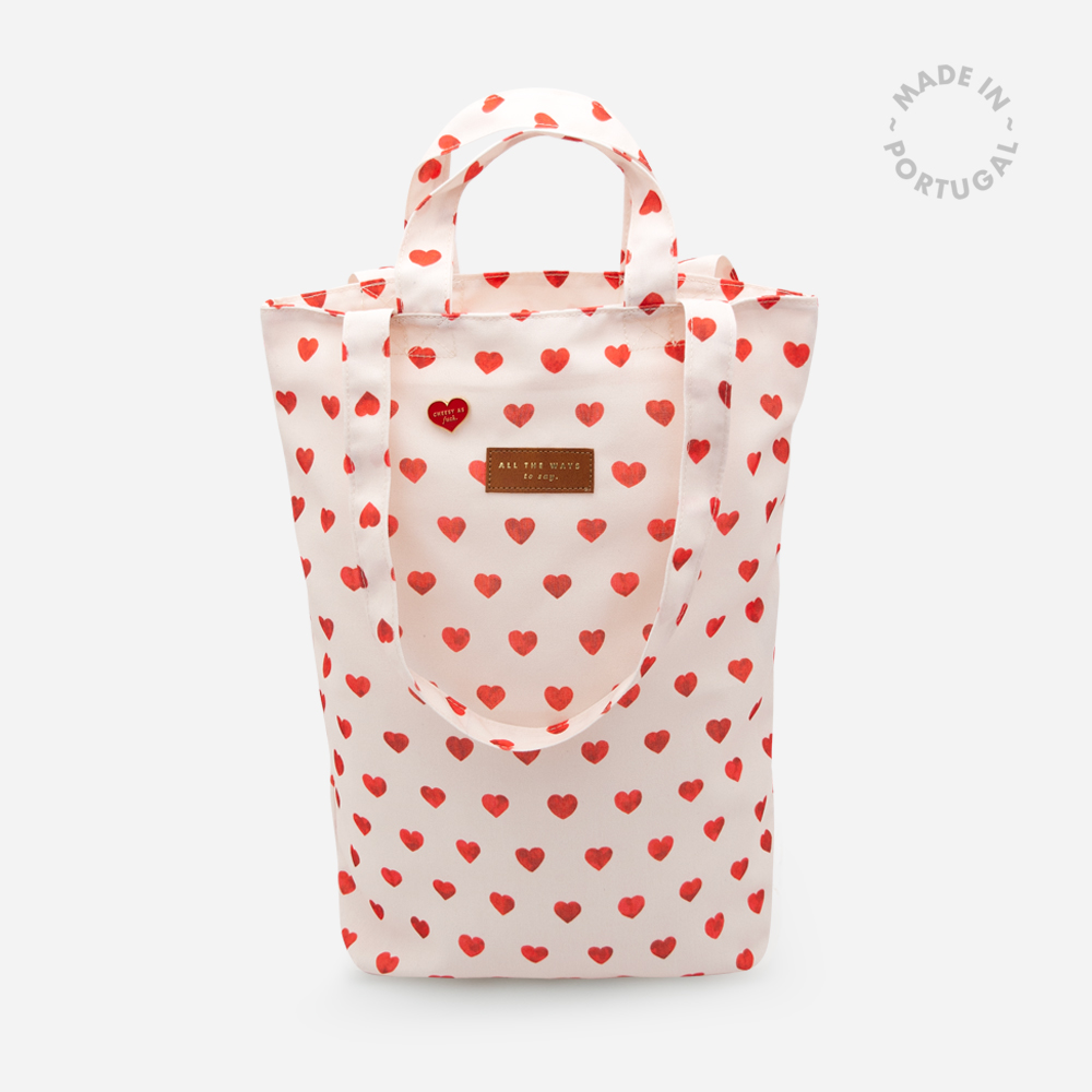 Hearts tygväska