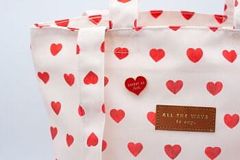 Hearts tygväska