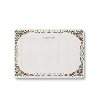 Rosette Weekly Deskpad