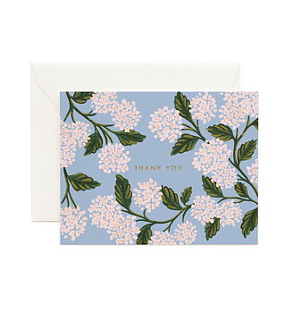 Hydragena Thank You Card