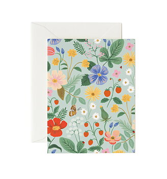Strawberry Fields Mint card