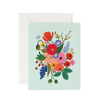 Garden Party Mint Card