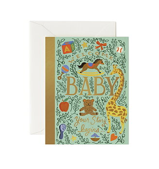 Storybook Baby Card