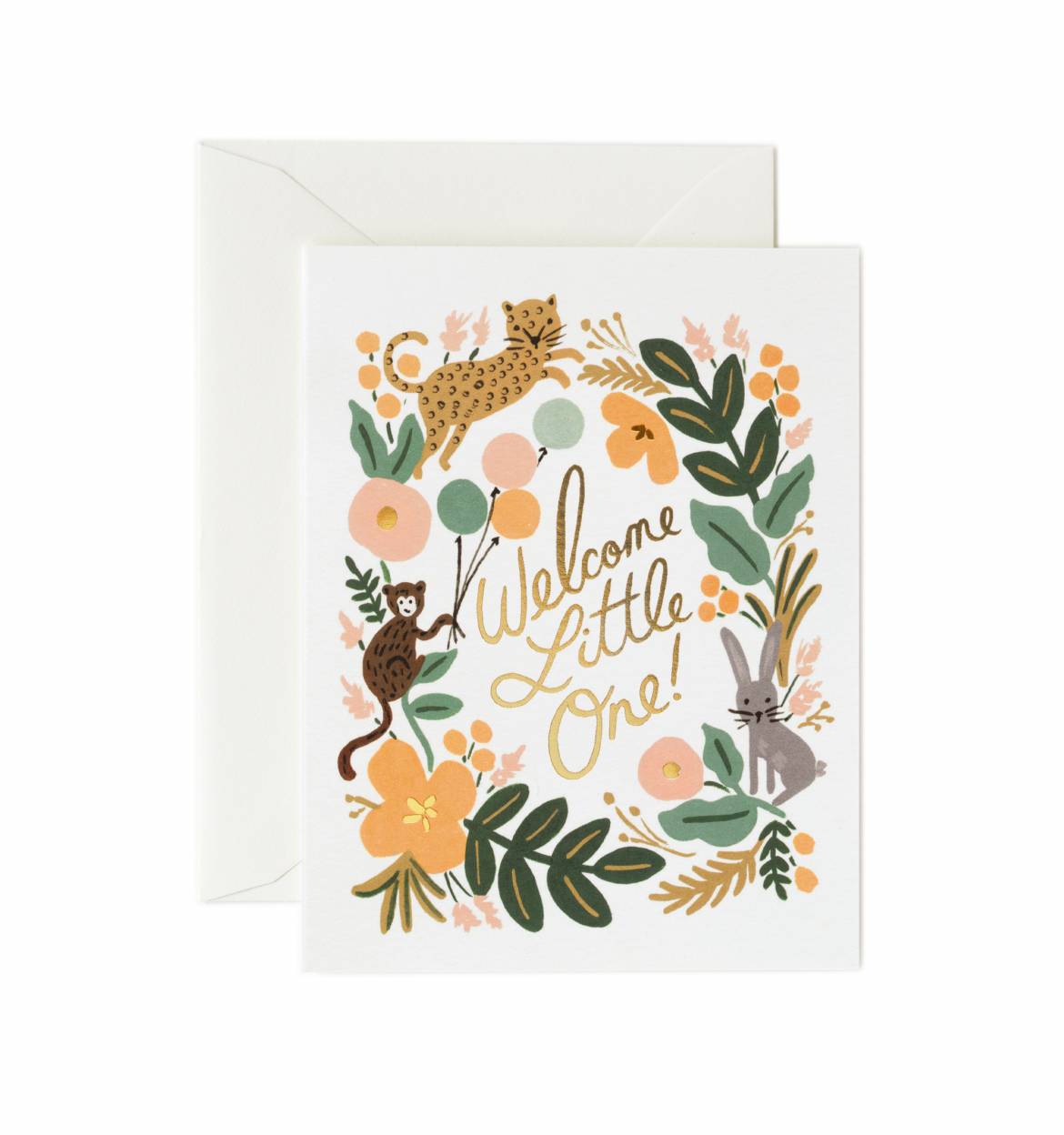Menageri Baby Card