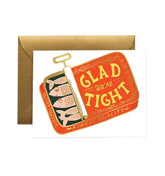 We´re Tight Card