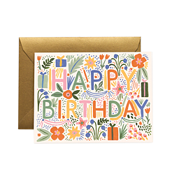 Fiesta Birthday Card
