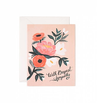 With Deepest Sympathy Card