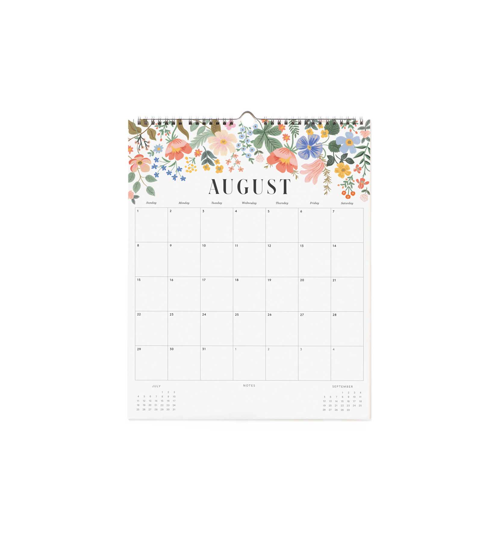 2027 Pink Hydrangea Appointment Väggkalender - 9