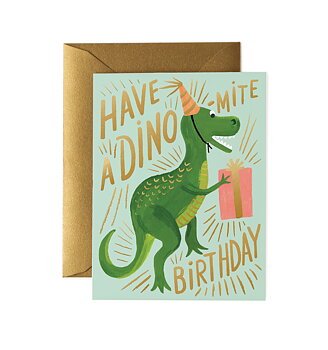 Dino-mite  Birthday Card
