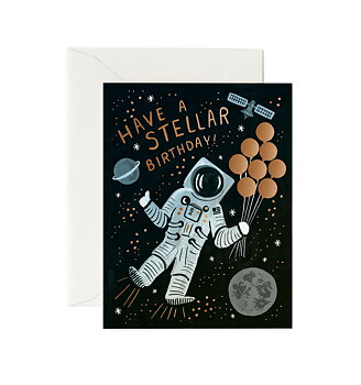 Stellar Birthday Card