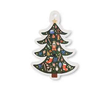 Nutcracker Tree Die-Cut Gift Tags