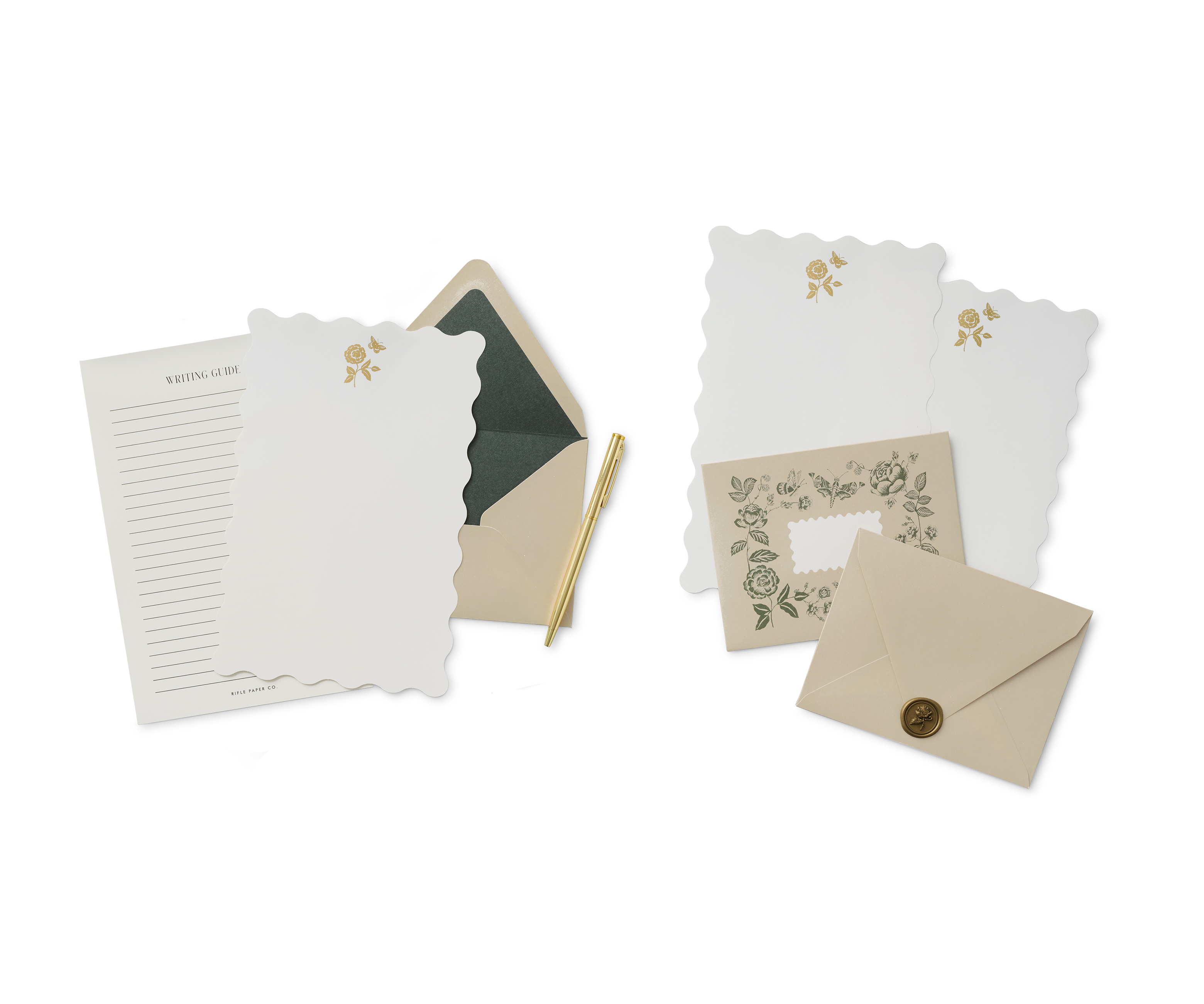 English  Rose Brevpapper - 4
