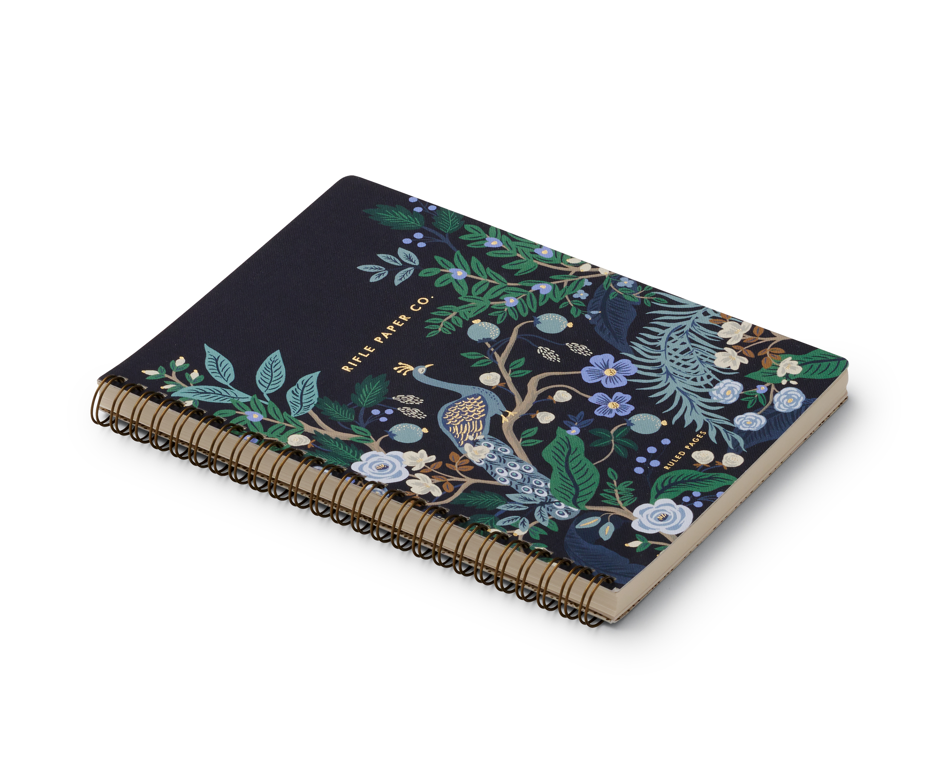 Peacock Spiral Notebook - 3
