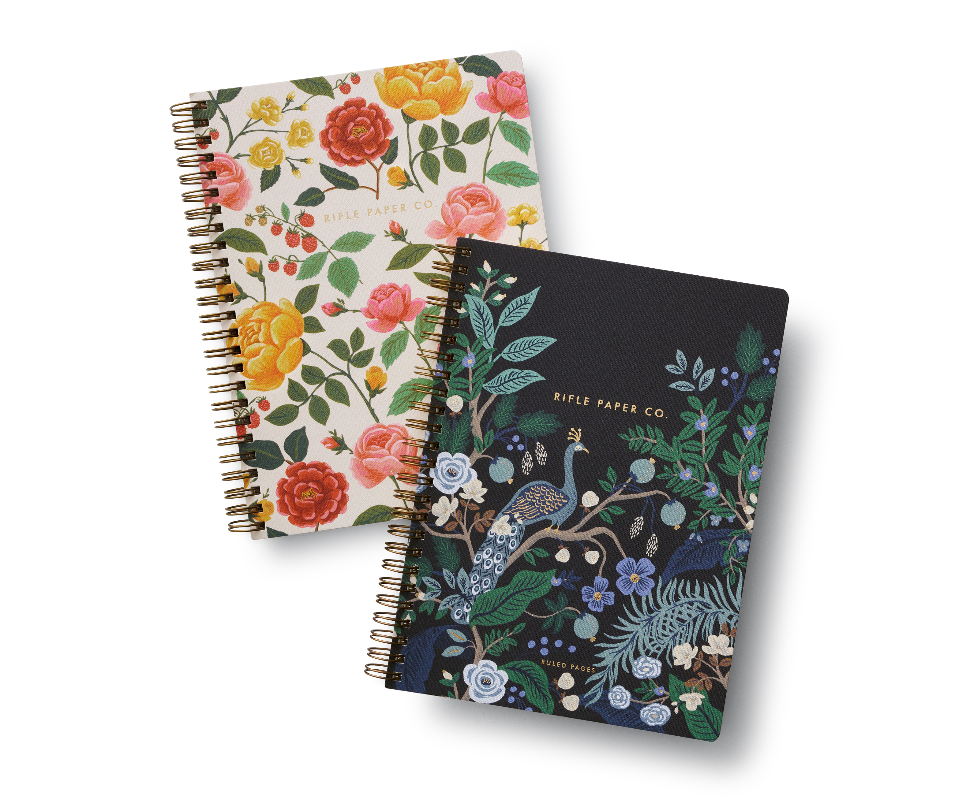 Peacock Spiral Notebook - 4