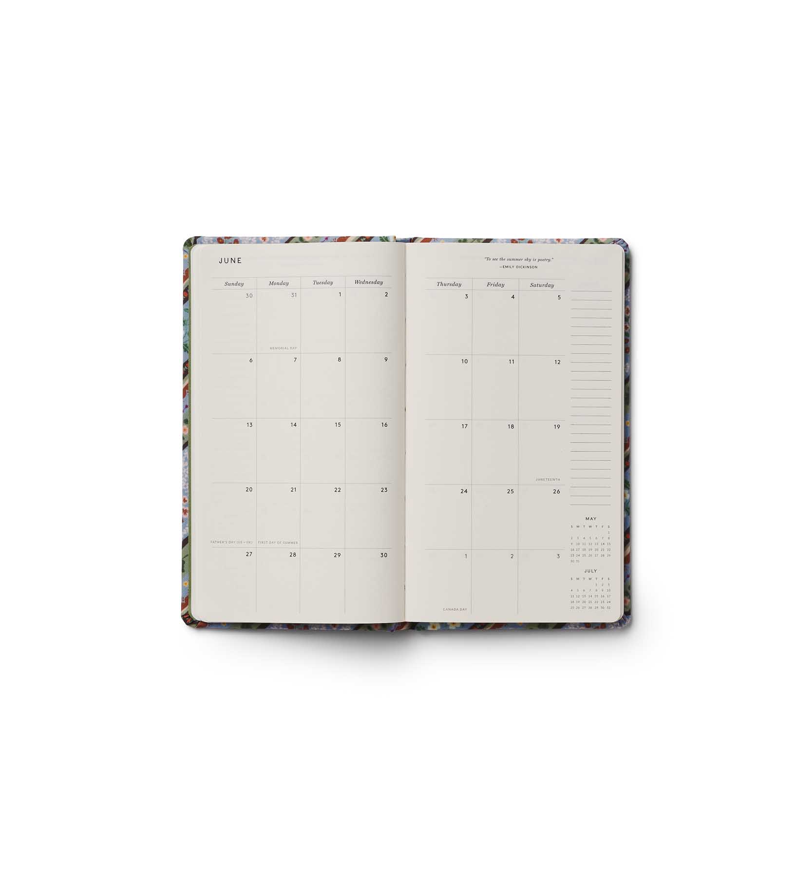 2027 Paisley Pocket Spiral Planner - 3