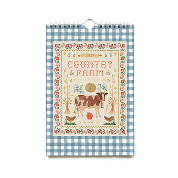 2027 Country Farm Kitchen Calendar