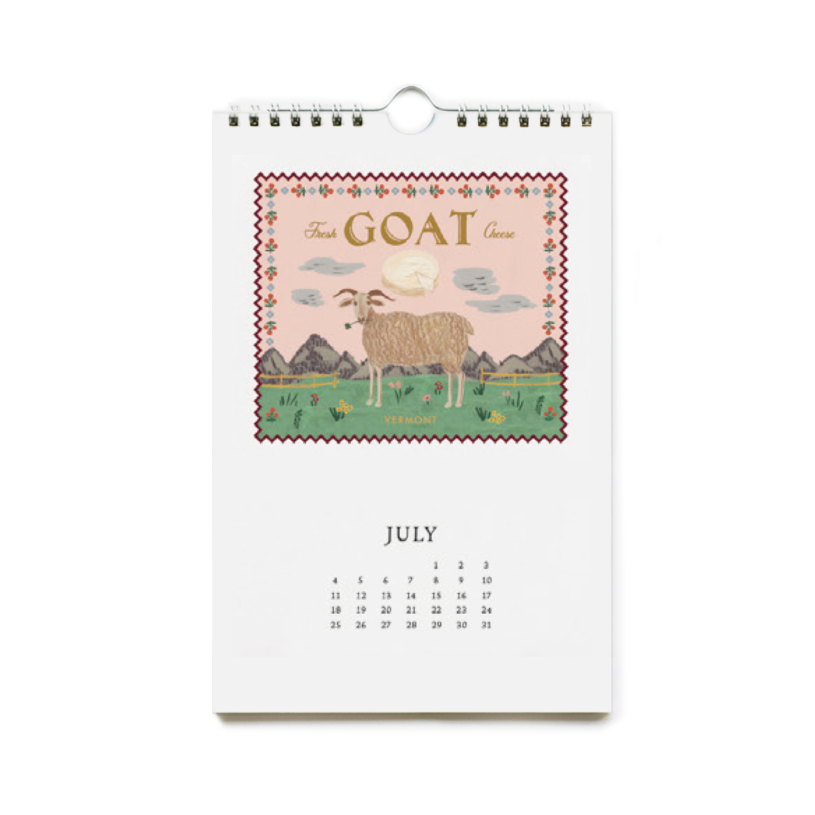 2027 Country Farm Kitchen Calendar - 7