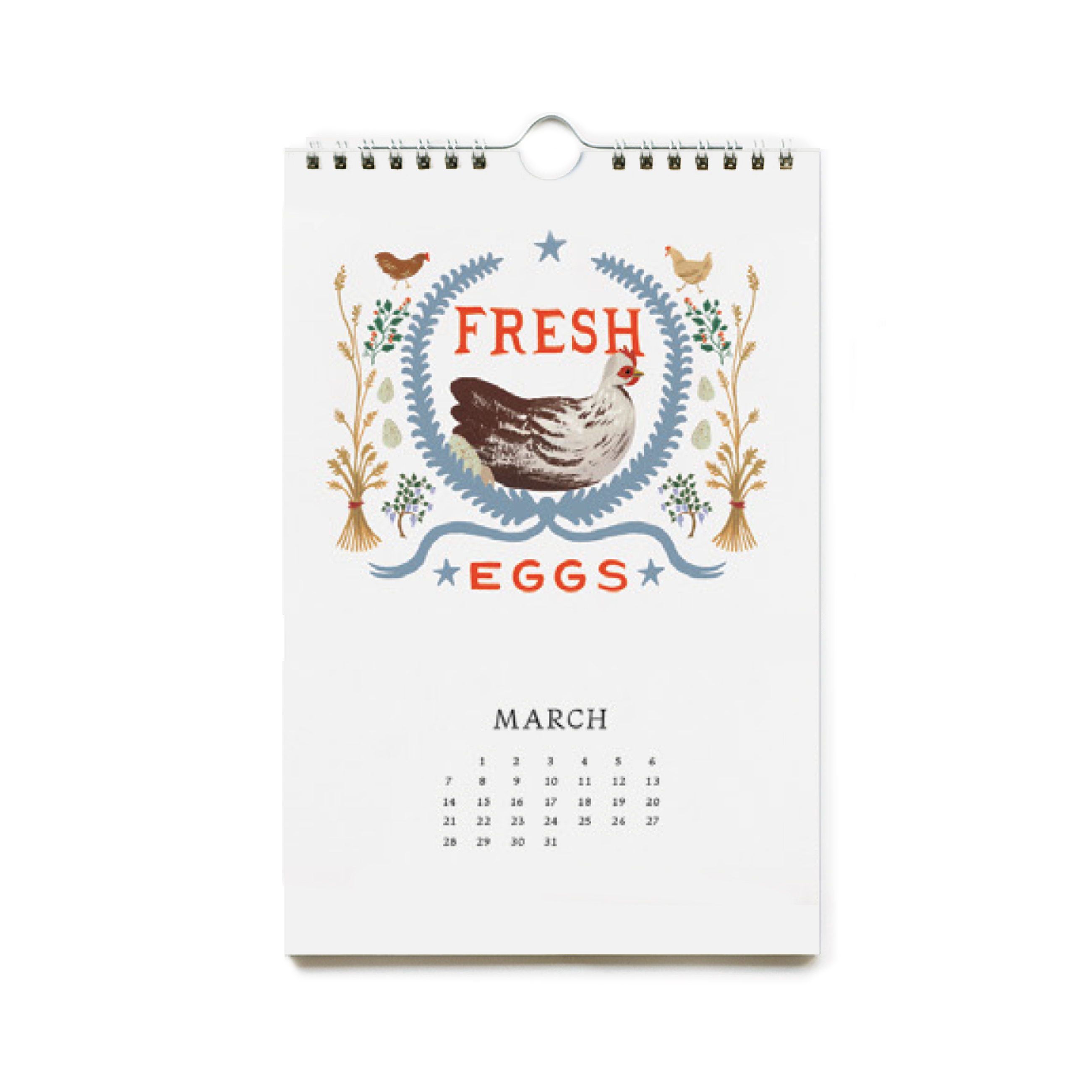 2027 Country Farm Kitchen Calendar - 4