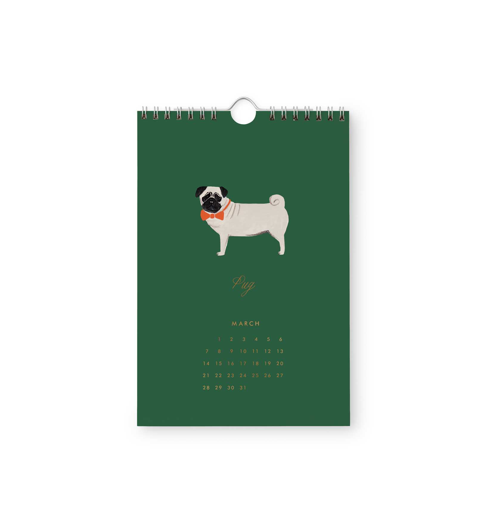2027 Dog of the Month Kitchen Calendar - 4