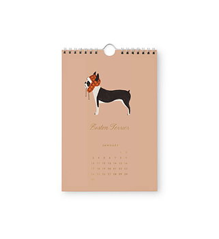 2027 Dog of the Month Kitchen Calendar