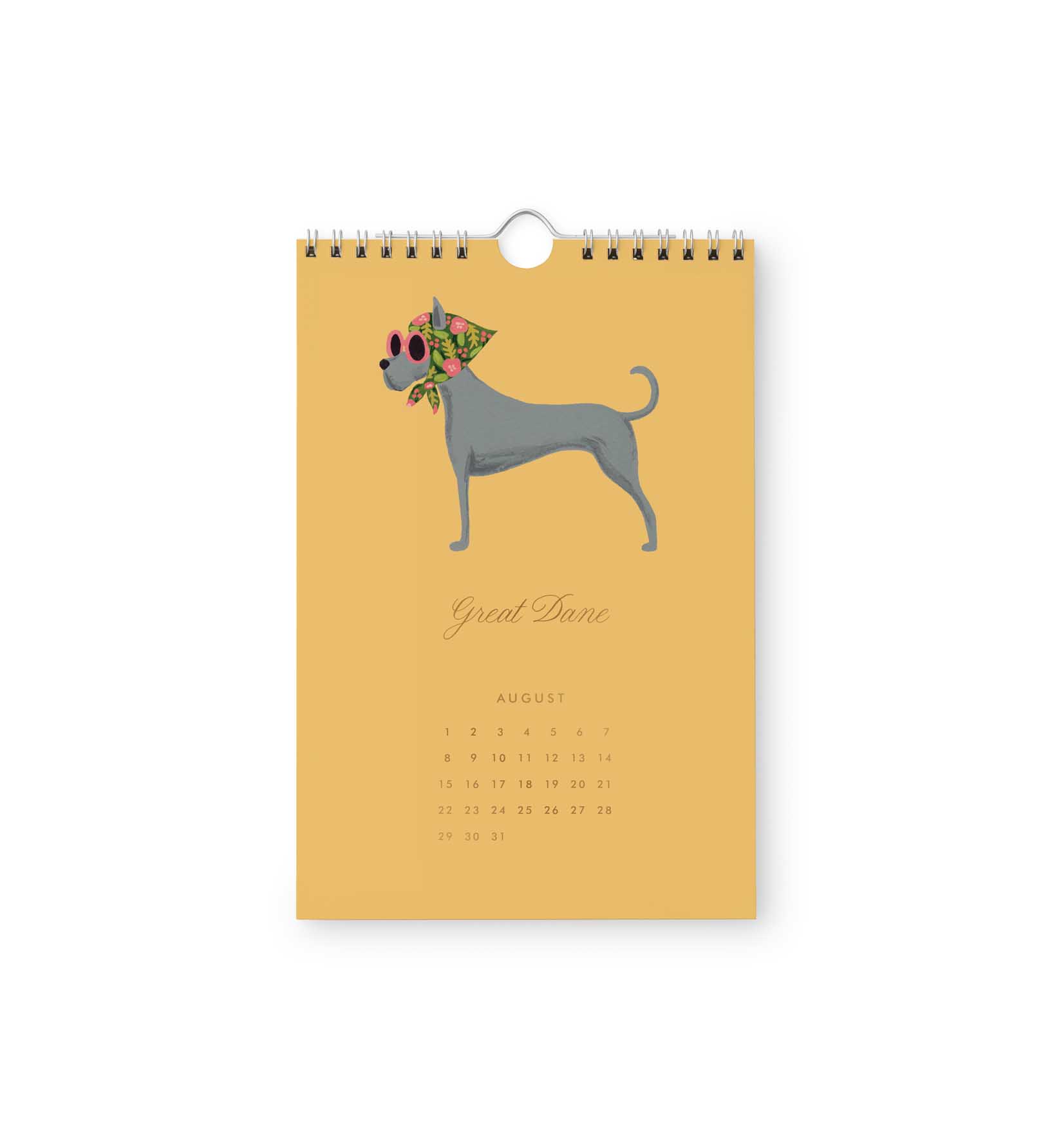 2027 Dog of the Month Kitchen Calendar - 9