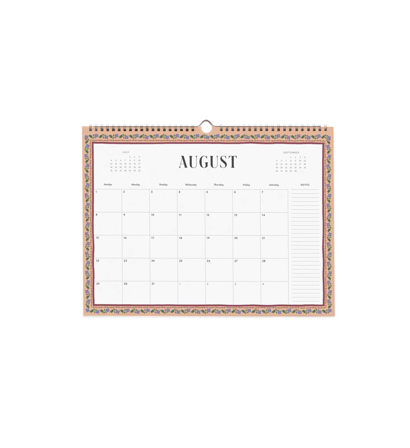 2027 Paisley Appointment Väggkalender - 9