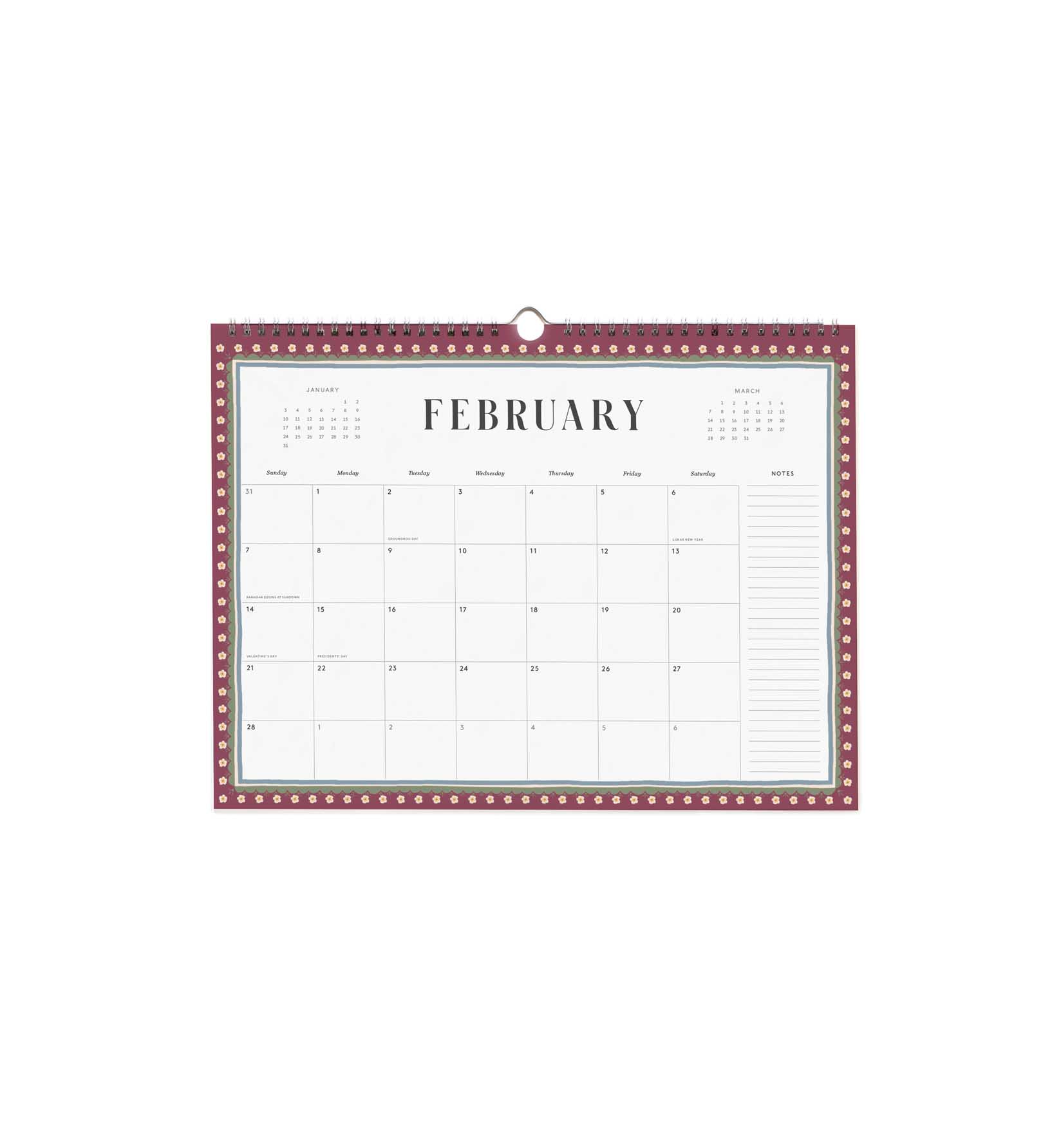 2027 Paisley Appointment Väggkalender - 3