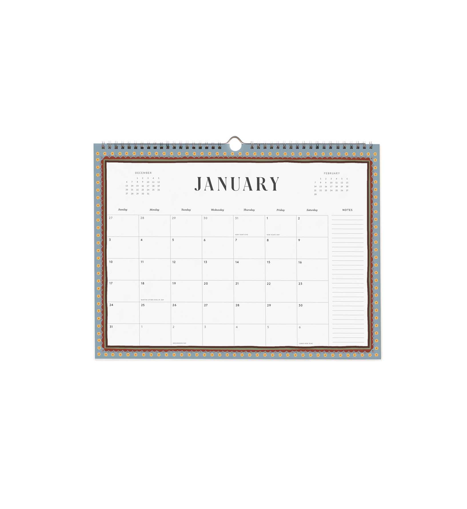 2027 Paisley Appointment Väggkalender - 2