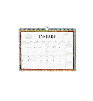 2027 Paisley Appointment Väggkalender