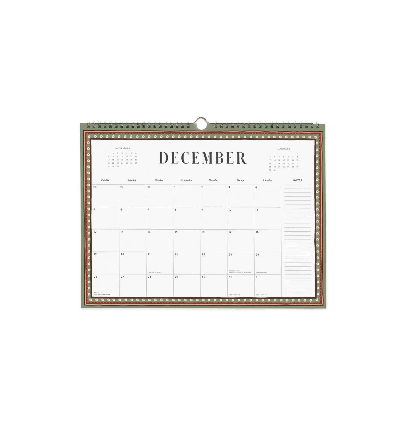 2027 Paisley Appointment Väggkalender - 13