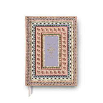 2027 Paisley Hardcover Fabric Planner
