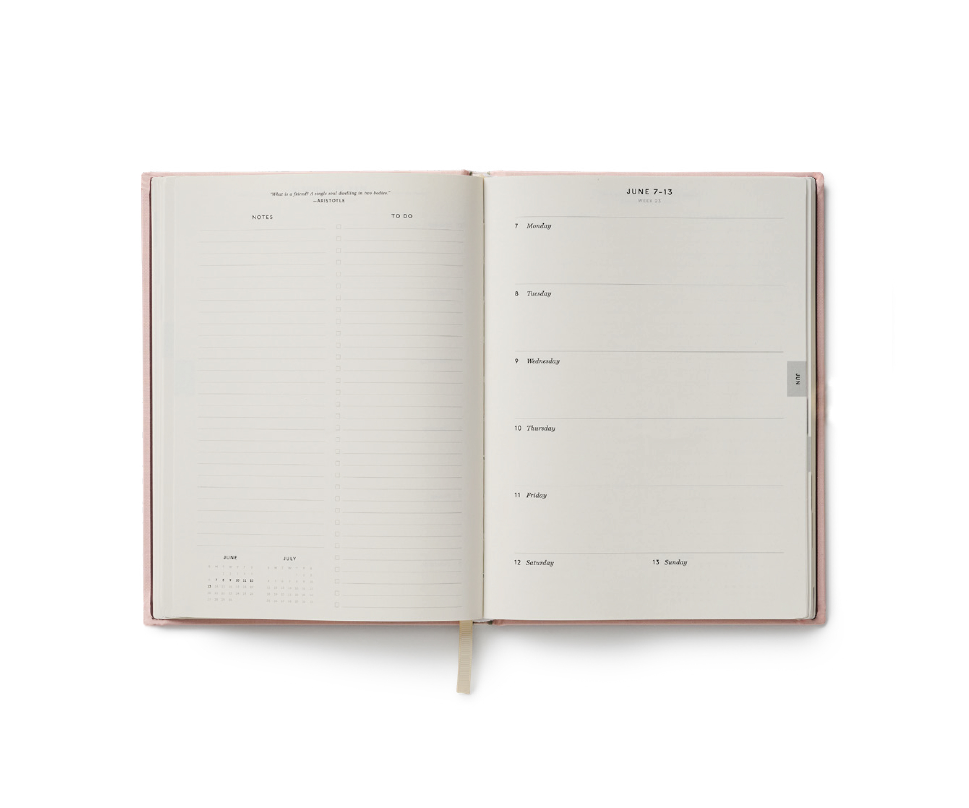 2027 Paisley Hardcover Fabric Planner - 2
