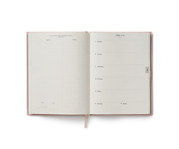 2027 Paisley Hardcover Fabric Planner