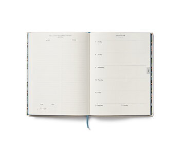 2027 Heritage Sampler Hardcover Fabric Planner