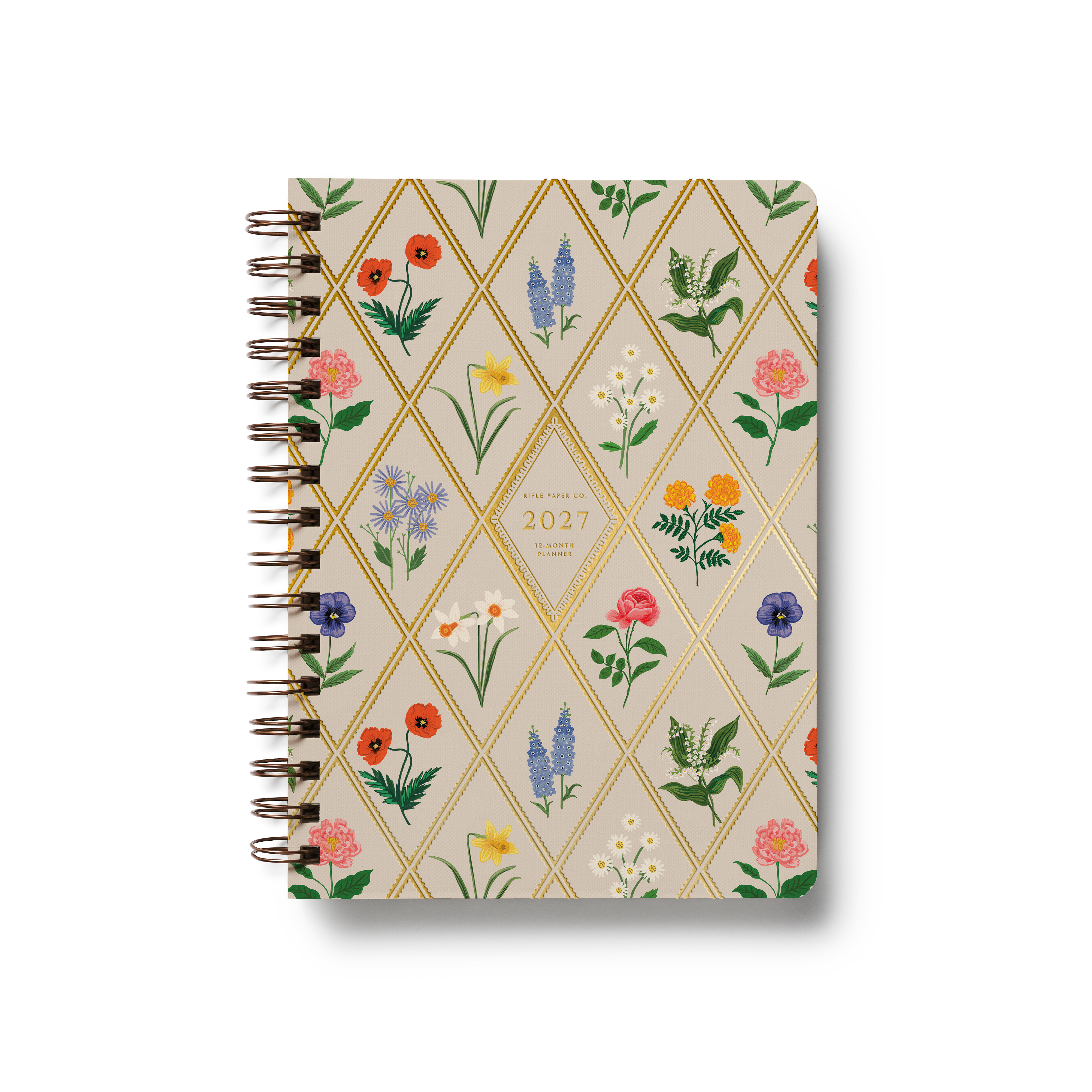 2027 Garden Study Softcover Spiral Planner
