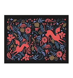 Folk Horses Print (50x70)