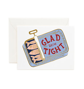Tight as Sardines Card
