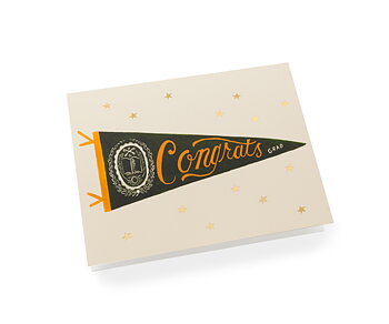 Congrats Pennants Card