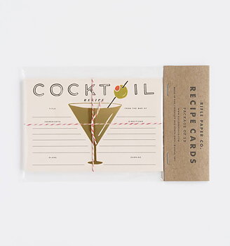 Cocktail Recipe Cards