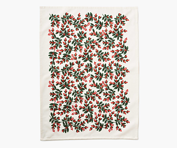 Mistletoe Tea Towel