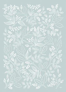 Spearmint Blossoms Omslagspapper