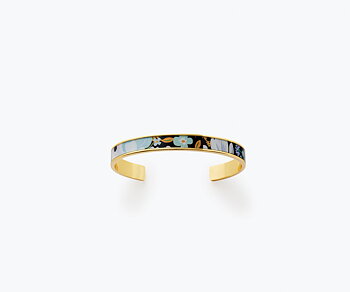 Armband Skinny Garden Party Blue