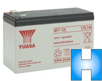 Yuasa NP7-12 L  Termi: 6,35mm