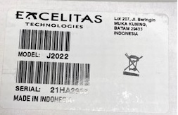 PerkinElmer J2022, MAJ-1817 - 4