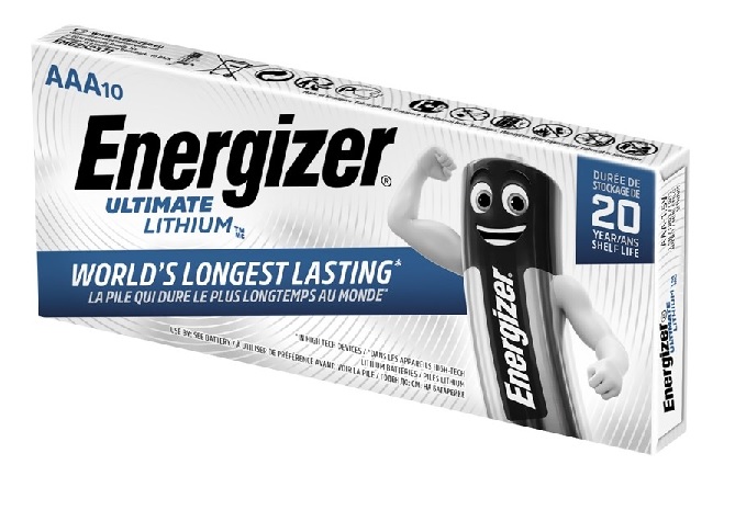 Energizer Litium AAA/ 10 st