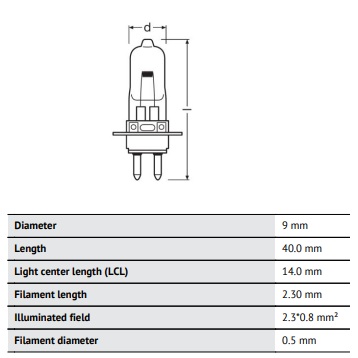 Osram 64251 HLX - 3