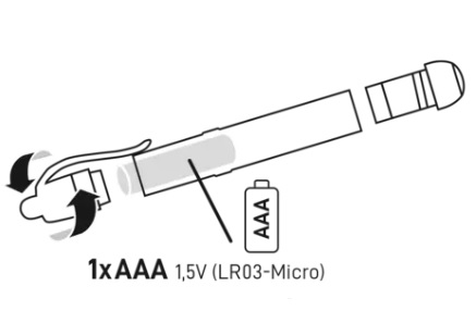 Varta 16611 Penlight, 11,7 cm - 3